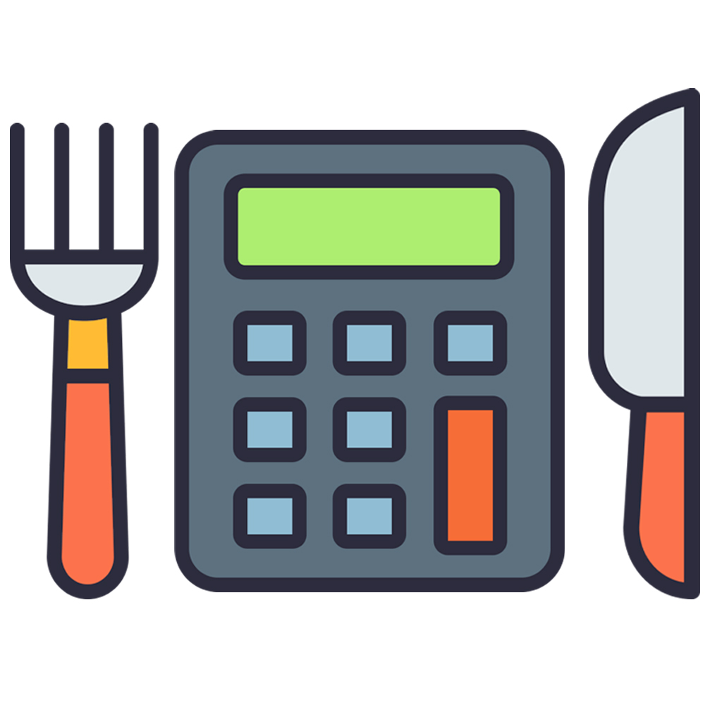 Meal Share Tip Calculator App Icon
